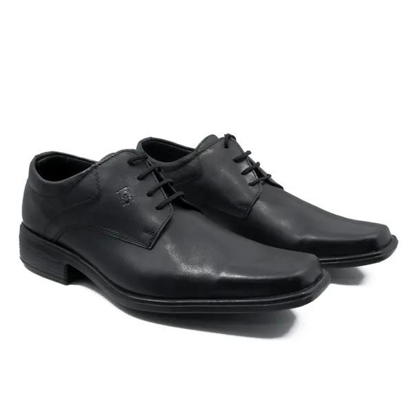Calzado de Vestir con Trenzas para Caballero Inglese Levit (NEGRO)